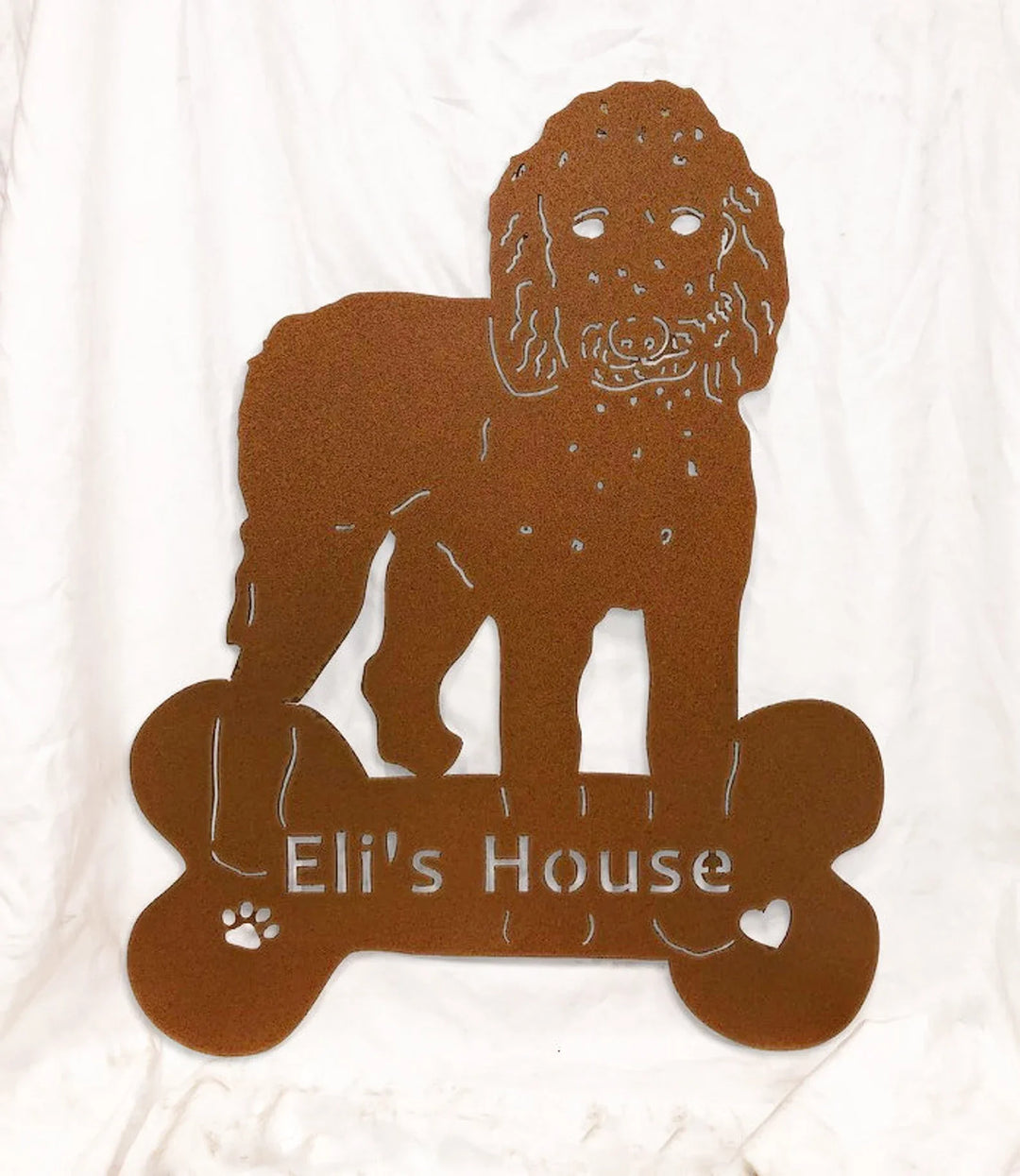 Goldendoodle Garden Stake or Dog Wall Art
