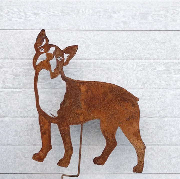 Boston Terrier Memorial or Dog Wall Art