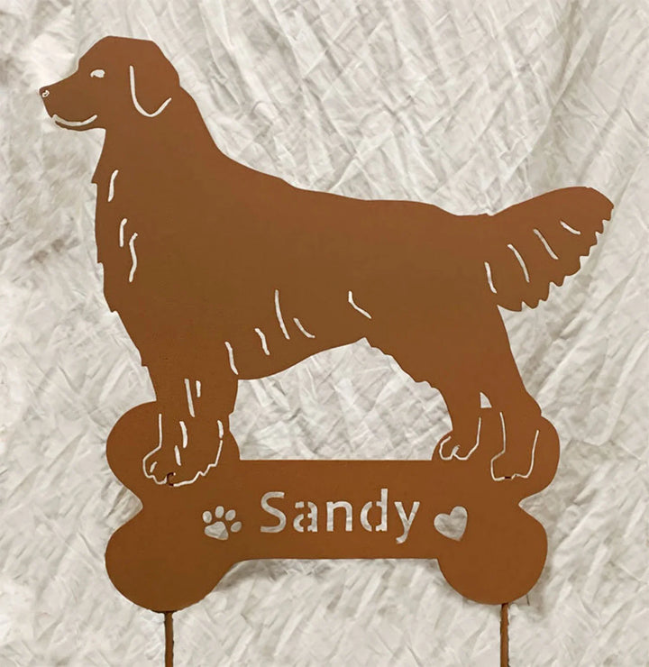 Golden Retriever Statue or Dog Wall Art