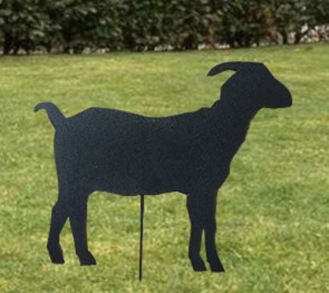 Metal Goat Yard Art or Wall Art