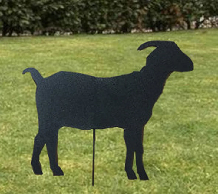 Metal Goat Yard Art or Wall Art