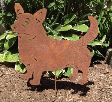 Corgi Welsh Garden Stake or Wall Hanging