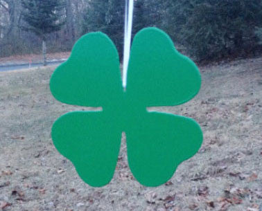 Shamrock Ornament or Plant Stake