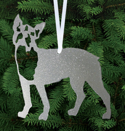Boston Terrier Plant Stake
