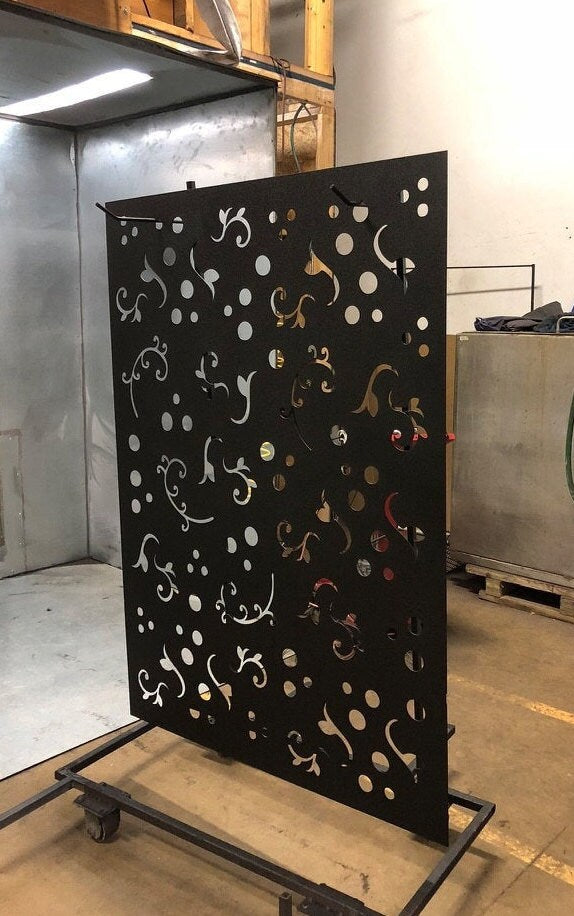 Outdoor Privacy Screens or Large Metal Wall Decor