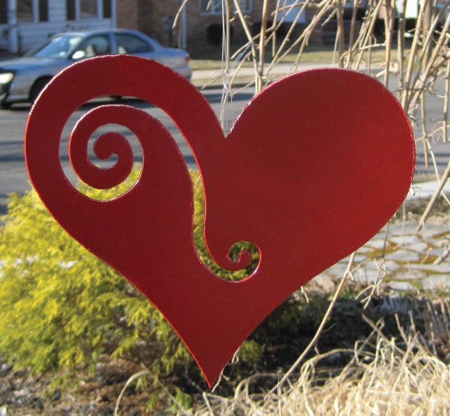 Hanging Heart Tree Ornaments (set of 3), Christmas or Valentines Day Ornament