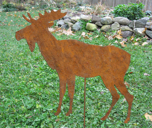 Metal Moose or Moose Wall Art