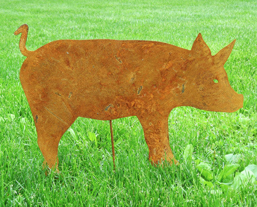Pig Yard Art or Wall Art