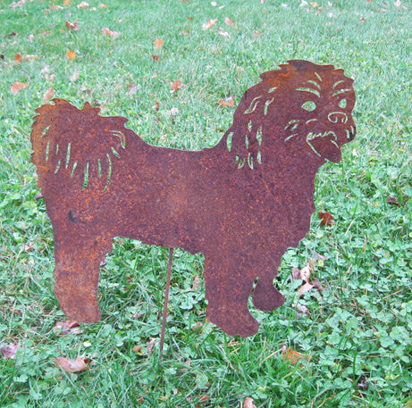 Shih Tzu Garden Stake or Wall Hanging (Style 1)