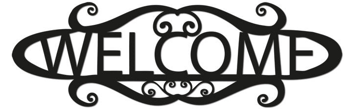 24 Inch Welcome Sign