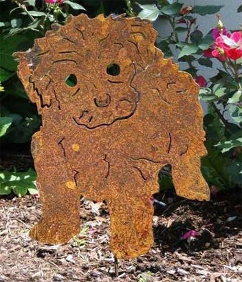 Toy Poodle Memorial or Dog Wall Art