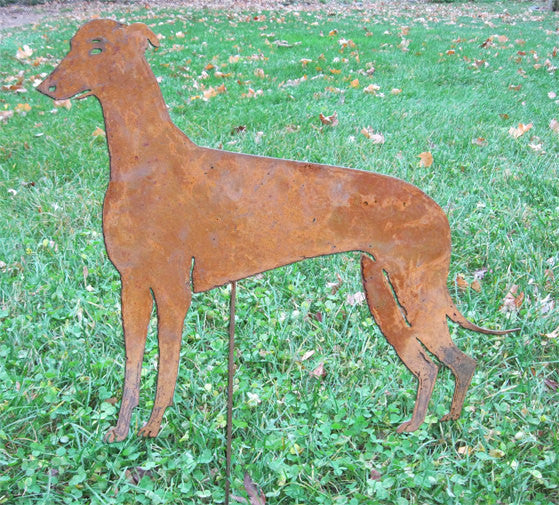 Greyhound Statue or Dog Wall Art