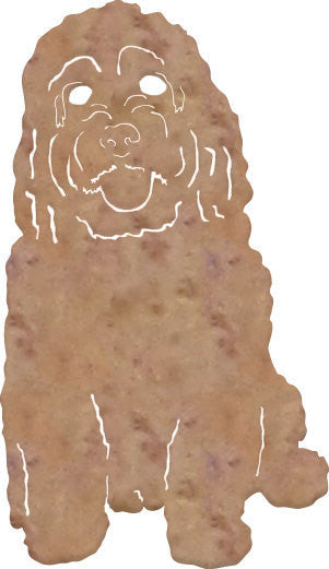 Cockapoo Garden Stake or Wall Hanging