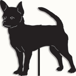 Chihuahua Garden Stake or Wall Hanging