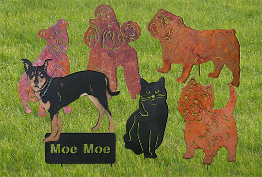 Toy Poodle Memorial or Dog Wall Art