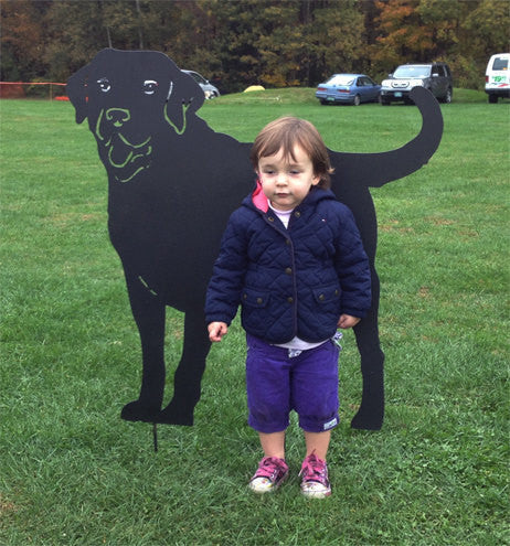 Labrador Statue or Dog Wall Art
