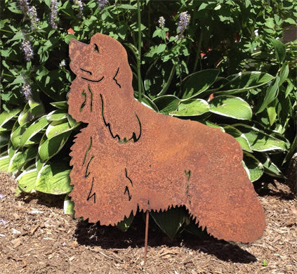 Cocker Spaniel Garden Stake or Wall Hanging (Style 2)