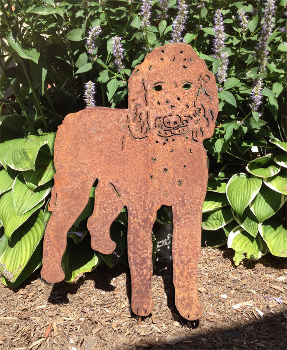Goldendoodle Garden Stake or Dog Wall Art