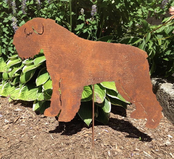 Bouvier des Flandres Garden Stake or Dog Wall Art