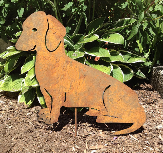 Dachshund Garden Stake or Dog Wall Art