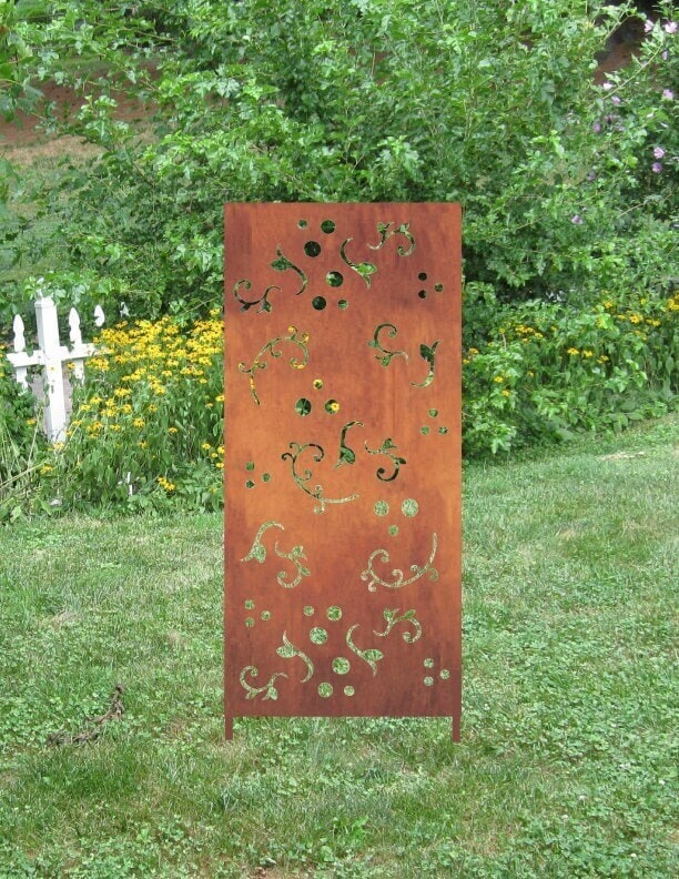 Outdoor Privacy Screens or Large Metal Wall Decor