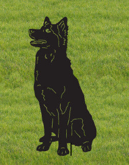 Husky Garden Stake or Wall Hanging