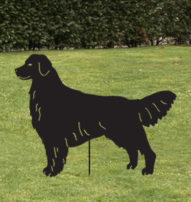 Golden Retriever Statue or Dog Wall Art