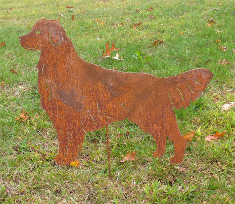 Golden Retriever Statue or Dog Wall Art