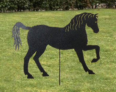 Horse Garden Stake or Wall Hanging