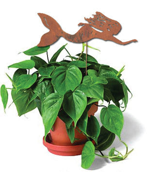 Mermaid Plant Stake, Plant Trellis