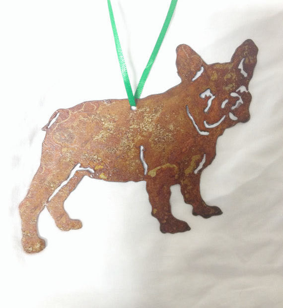 French Bulldog Plant Stake
