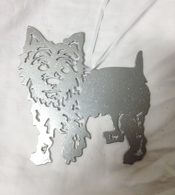 Yorkshire Terrier Plant Stake