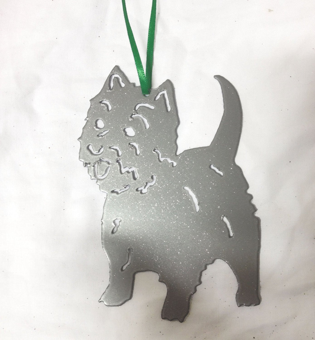 West Highland Terrier Plant Stake