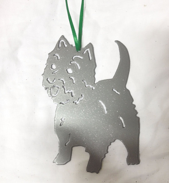 West Highland Terrier Plant Stake