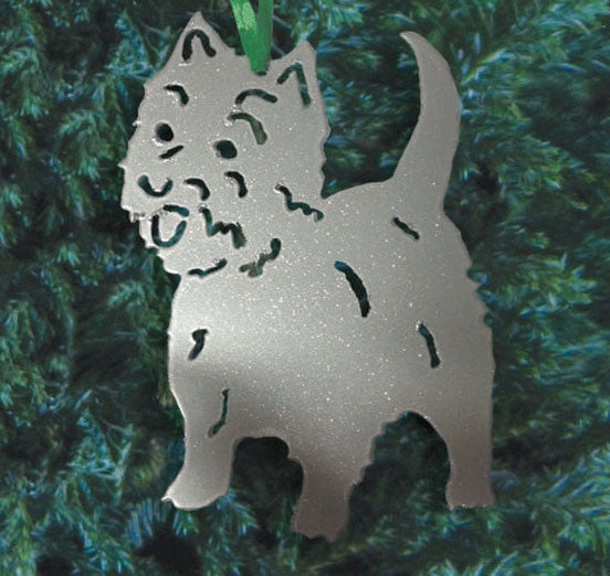 West Highland Terrier Plant Stake