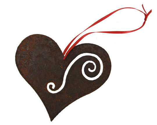 Heart Plant Stake or hanging Ornament