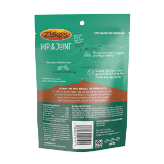 Zuke’s Adult Hip &amp; Joint Peanut Butter Recipe Dog Treats