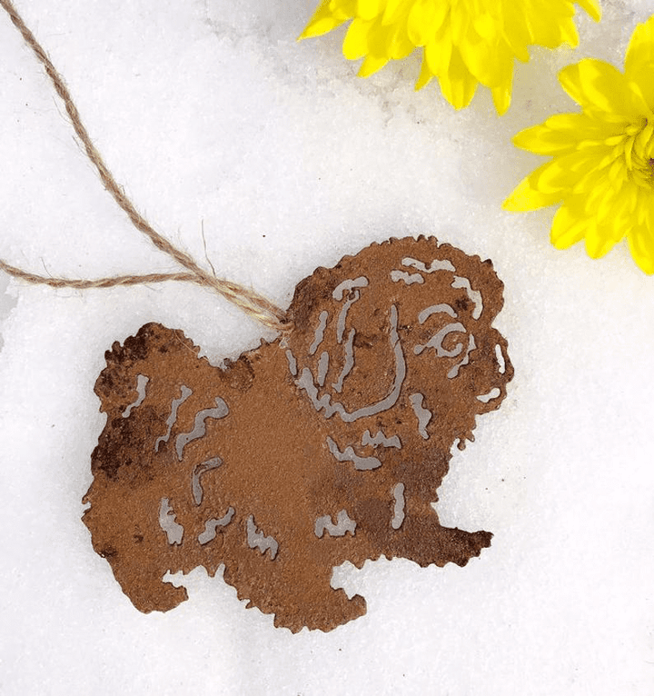 Pekingese Dog Plant Stake