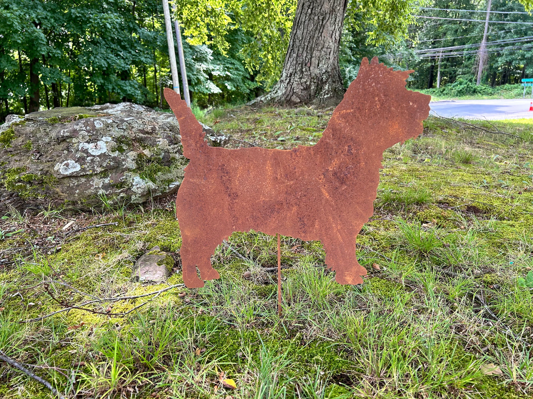 Cairn Terrier Garden Stake or Wall Hanging