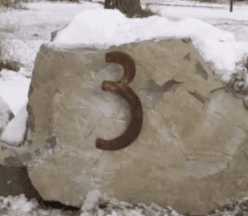 Mission Style House Numbers or Letters (Set of 6)