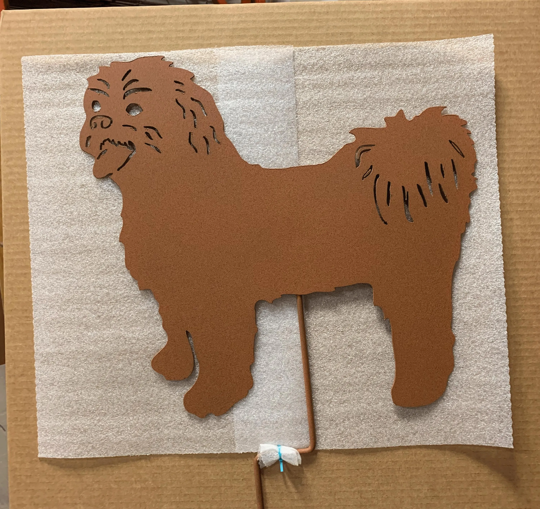Shih Tzu Garden Stake or Wall Hanging (Style 1)