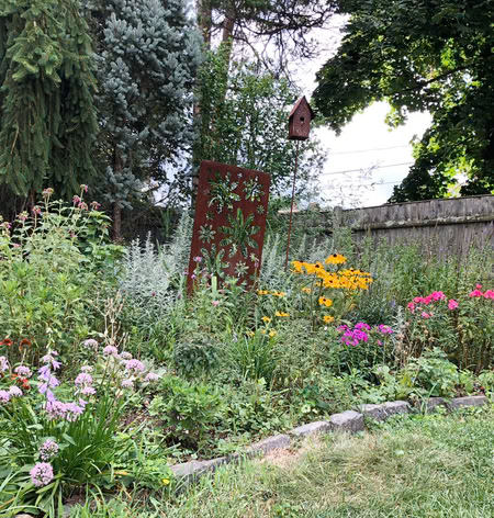 Outdoor Metal Garden Privacy Screen Panels (60” &amp; 72”) – Heavy-Duty Steel for Patio &amp; Fence