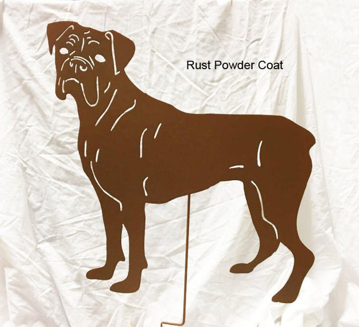 Boxer Statue or Dog Wall Art