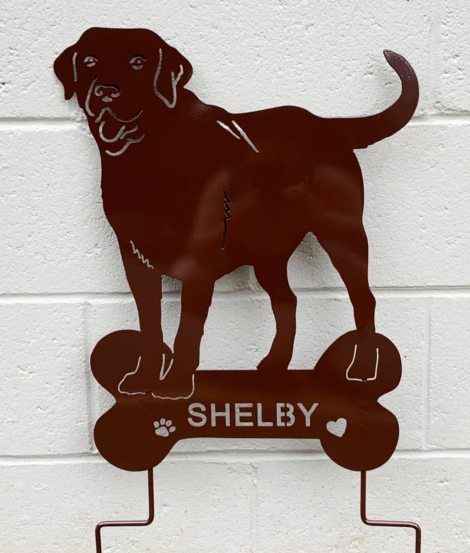 Labrador Statue or Dog Wall Art