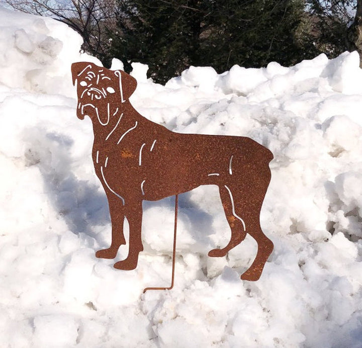 Boxer Statue or Dog Wall Art