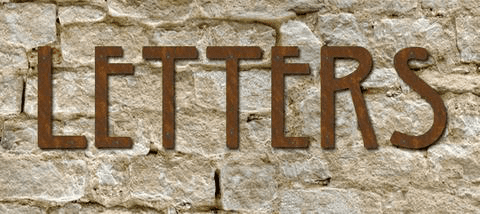 Mission Style House Numbers or Letters (Set of 3)