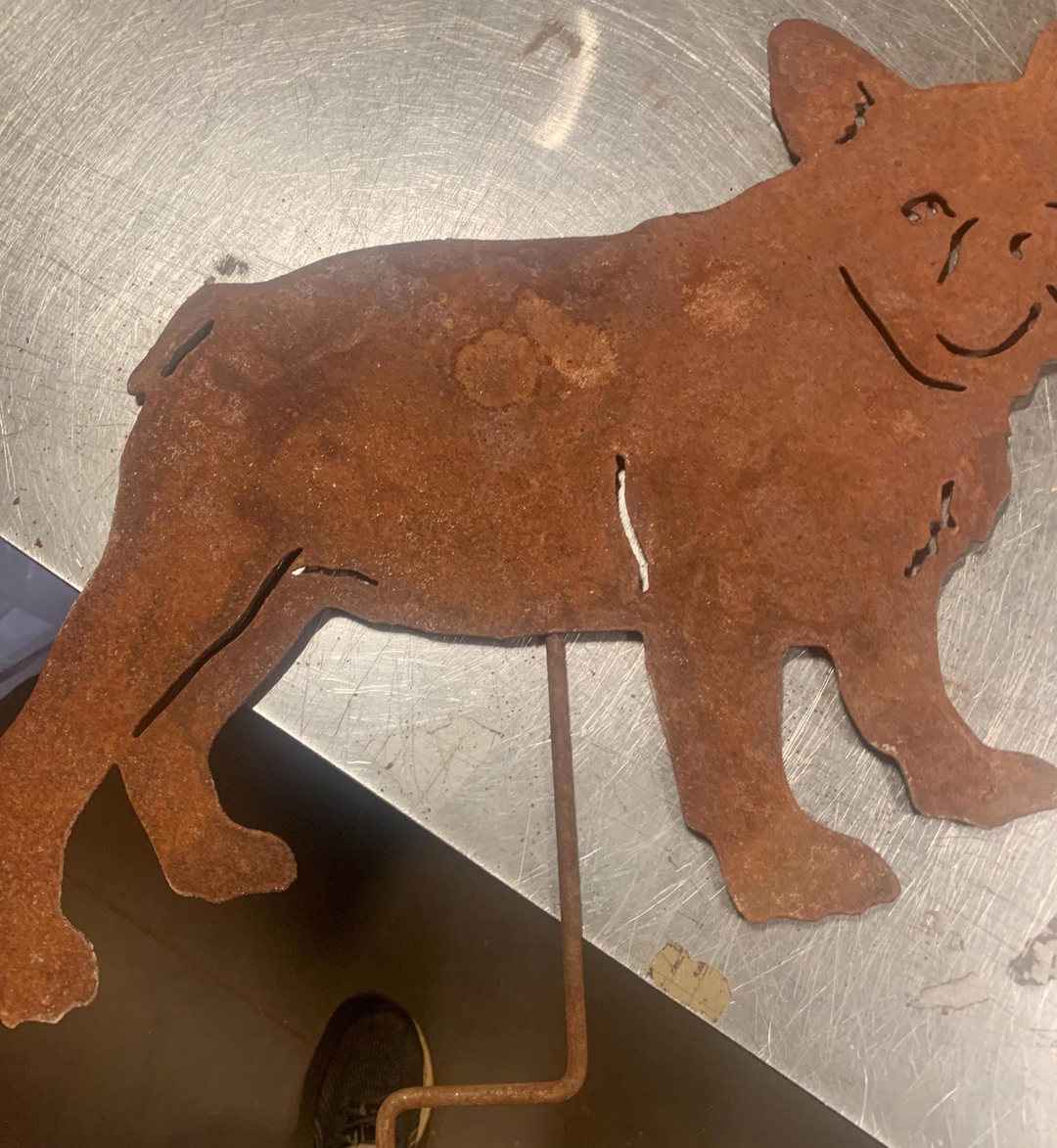 French Bulldog Statue or Dog Wall Art