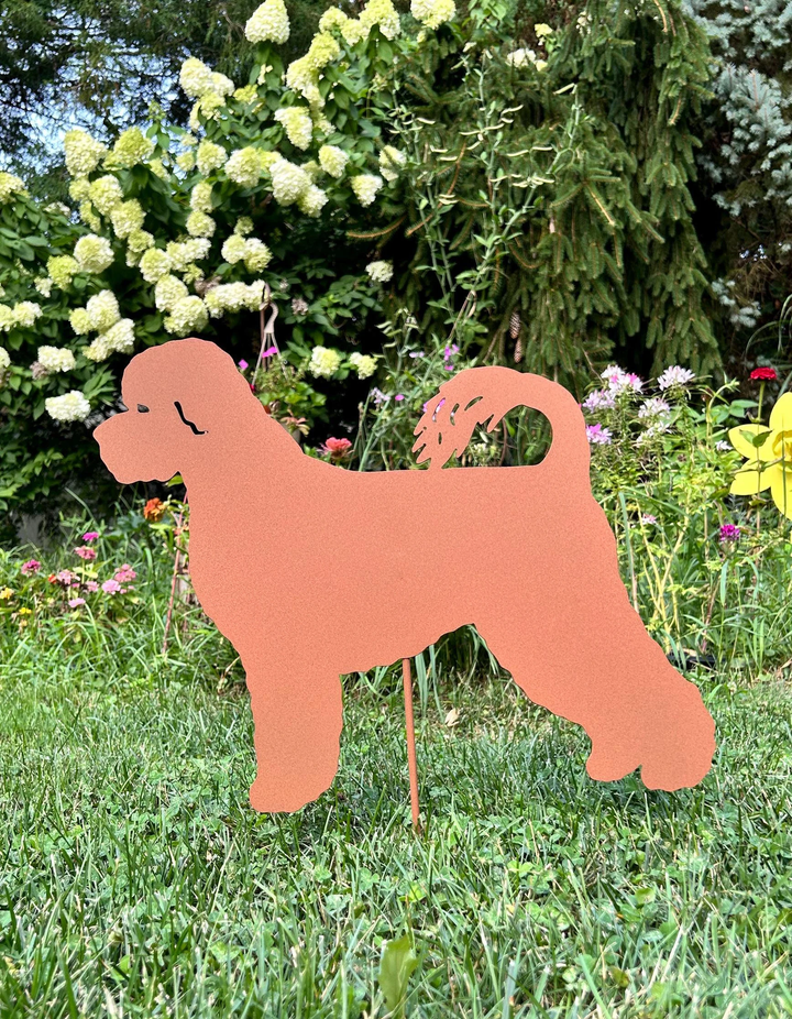 Portuguese Water Dog Garden Stake or Wall Hanging