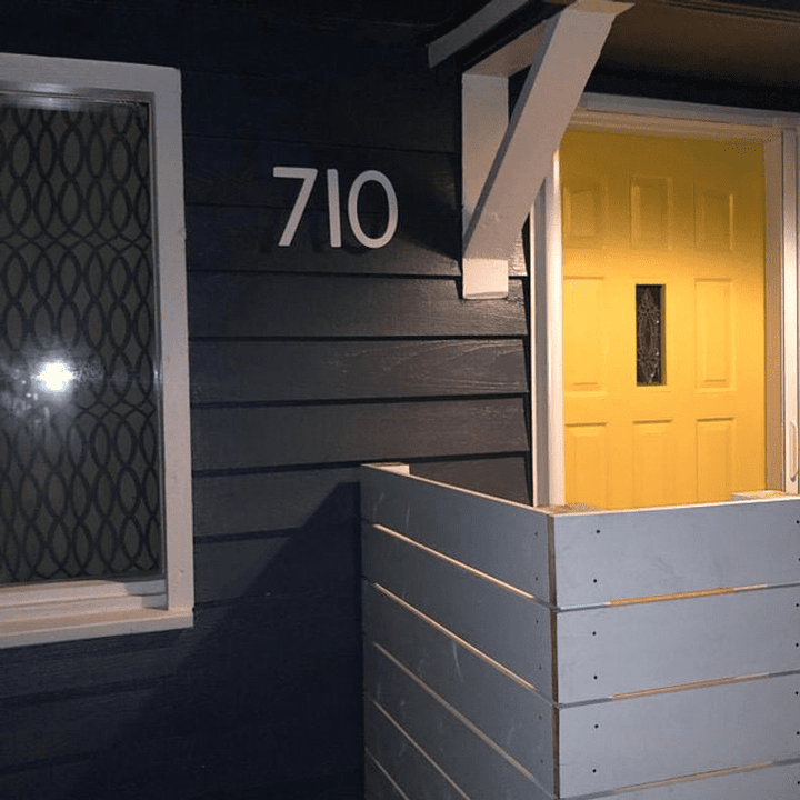 Mission Style House Numbers or Letters (Set of 6)