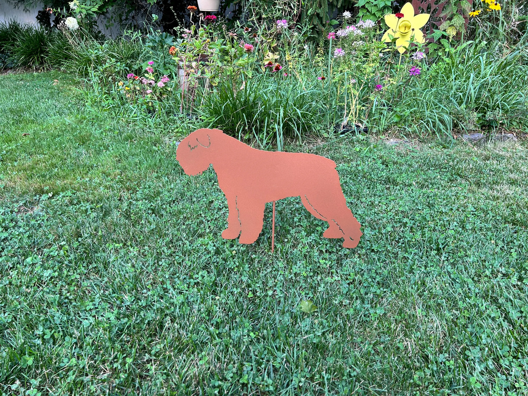 Bouvier des Flandres Garden Stake or Dog Wall Art